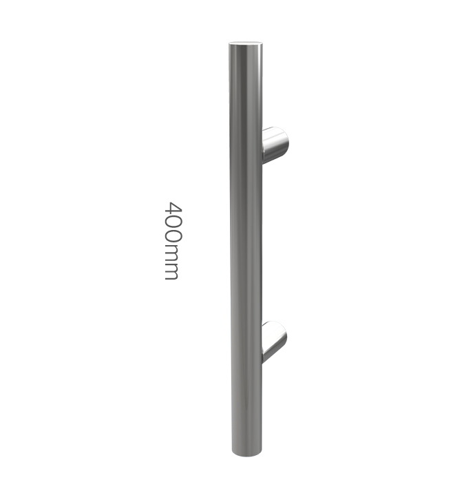 Pull handle 400mm Chrome