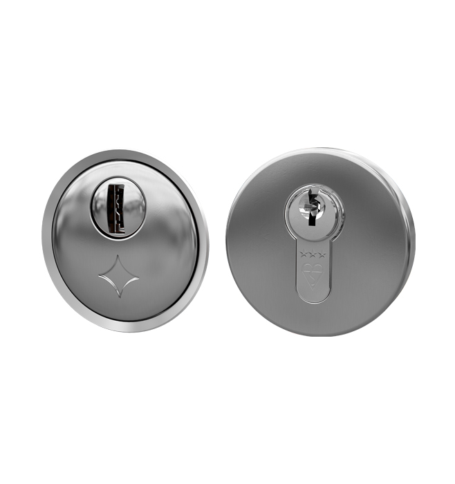 Flush Escutcheon Chrome